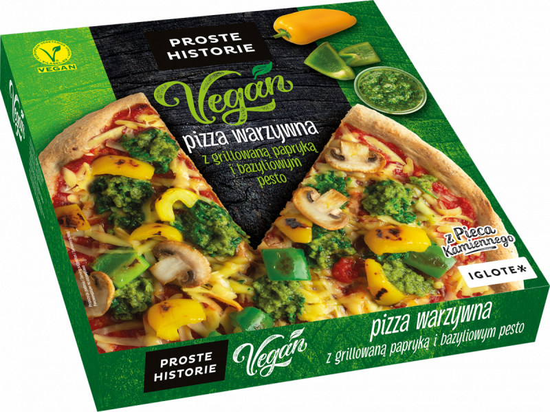 [PROSTE HISTORIE] pizza vegan warzywna 345g/5
