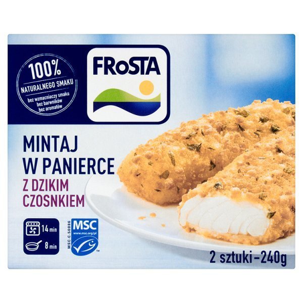 [FROSTA] Mintaj panierowany z czosnkiem 240g/10