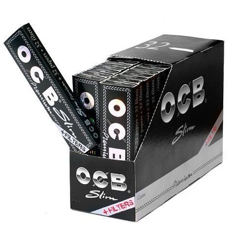 [OCB] PREMIUM SLIM PAPER + FILTER TIPS (x32)
