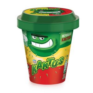 9157 Lody Kaktus KUBEK cytryna-truskawka 24x130ml Nowość !!!!!