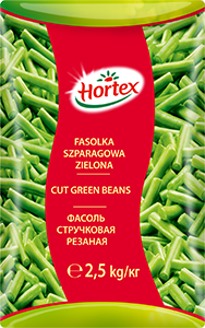 1229 CA Hortex Fasolka zielona 2,5kg 1x4