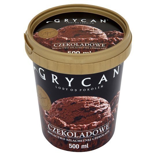 Lody Grycan czekoladowe 500 ml