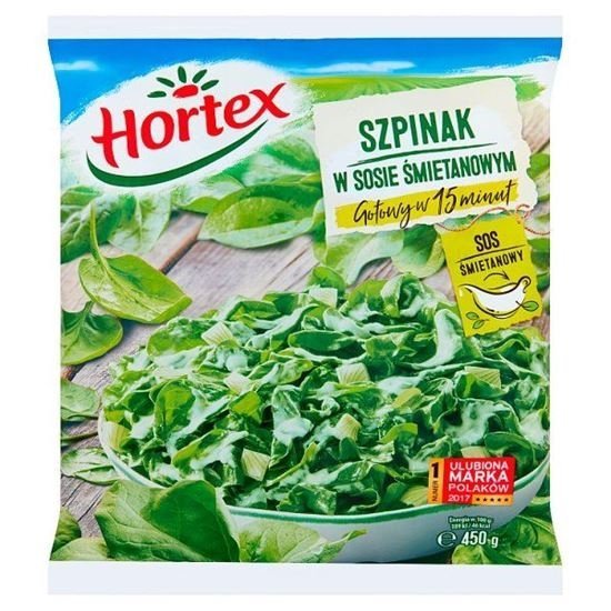 1246 Hortex Szpinak z sosem smietanowym 400g 1x14