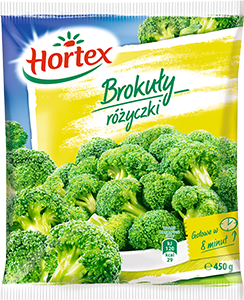 1108 Hortex Brokuły 400g 1x14