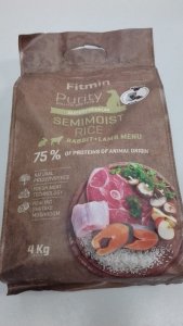Fitmin Dog Purity Rice Semimoist Rabbit&lamb 4kg