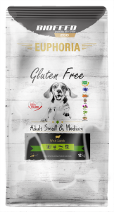 Biofeed Euphoria Adult Small & Medium Dog with Lamb 12kg.