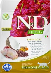 Farmina Cat N&D Quinoa Skin & Coat Quail 300g