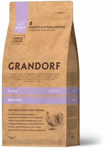 Grandorf Adult Mini Dog - Turkey 1kg