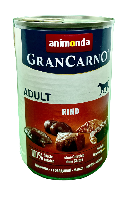 puszka karmy Animonda Gran Carno Adult wołowina  400g.