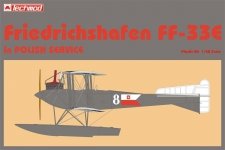 Techmod Models 1/48 FRIEDRICHSHAFEN FF-33E German Floatplane 