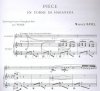 Ravel, Maurice Pièce en forme de Habanera: na saksofon altowy i fortepian