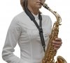 BG S10SH pasek miękki do  saksofonu altowego / tenorowego plastik karabińczyk COMFORT