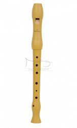 Mollenhauer STUDENT flet sopranowy niemiecki z pojedynczym otworem, kolor jasny, drewno grusza (recorder)