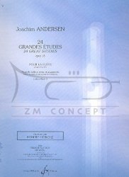 Andersen, Joachim: 24 grandes études op.15 vol.2 (nos.12 - 24): na flet