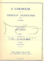 Gariboldi, Guiseppe: Exercices journaliers op. 89 na flet
