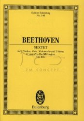 Beethoven: Sextet Es-dur op. 81b - minipartytura