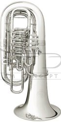 B&S Tuba F Perantucci 3100W-1-0GB PT-12, (4+2) złoty mosiądz, z futerałem