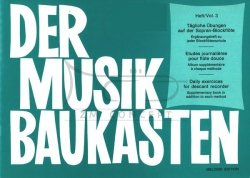 Bodenmann, Hans: Der Musikbaukasten, Band 3 Codzienne ćwiczeniana na flet sopranowy,