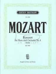 Mozart Wolfgang Amadeus: Konzert Es-dur KV 495 Fuer Horn und Orchester Nr 4