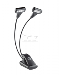 K&M 12273 lampka Music Stand Light »Double4 LED T-Model FlexLight K&M«