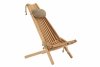 Leżak Fotel drewniany EcoFurn EcoChair Olcha olejowana