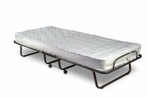 Łóżko składane polowe na siatce 80x190 TORINO z materacem  Premium o grubości ok 13 cm