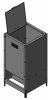 Zasobnik na pellet Camino 460L 