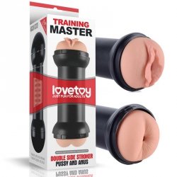 MASTURBATOR DOUBLE SIDE STROKER PUSSY AND ANUS