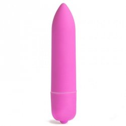MINIWIBRATOR X-BASIC BULLET LONG ONE SPEED RÓŻOWY
