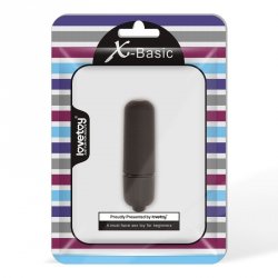 MINIWIBRATOR X-BASIC BULLET MINI 10 SPEEDS CZARNY
