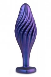 BLUSH ANAL ADVENTURES MATRIX SWIRLING BLING PLUG SAPPHIRE