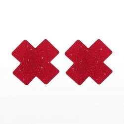 Taboom Nipple X Covers Red