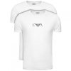 Emporio Armani t-shirt koszulka męska biała komplet 2-pack 