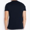 Emporio Armani t-shirt koszulka męska granatowa komplet 2-pack 