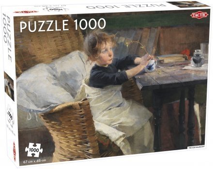 Puzzle 1000 Tactic 54729 Rekonwalescencja - Helene Schjerfbeck - 1888
