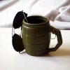 Kubek Granat 450 ml - Zielony