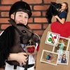 Hobby Horse Skippi - koń na kiju - Gniady