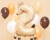 Balon foliowy urodzinowy cyfra 2 - Sarenka 50x88 cm
