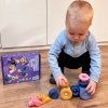 WOOPIE BABY Klocki Sensoryczne Konstrukcyjne Układanka do Ściskania 13 el.