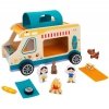 TOOKY TOY Drewniany Kamper Postacie Kemping
