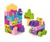 Wader Klocki 26 elementów Big Blocks różowe