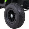 Quad ATV Air na akumulator dla dzieci Czarno-zielony + Koła pompowane + Radio MP3 + Wolny Start