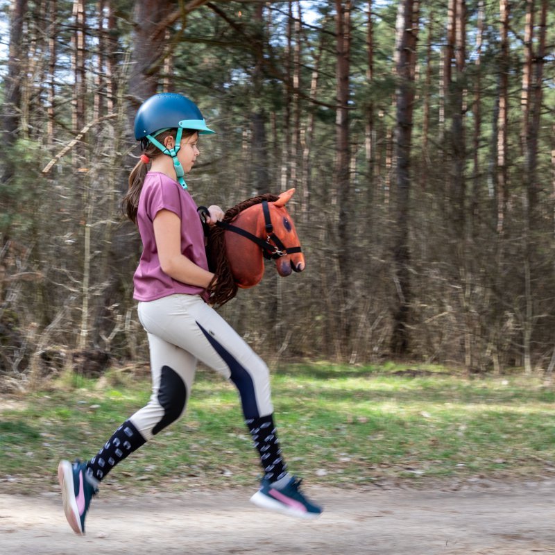 Hobby Horse Skippi - koń na kiju - Bursztyn