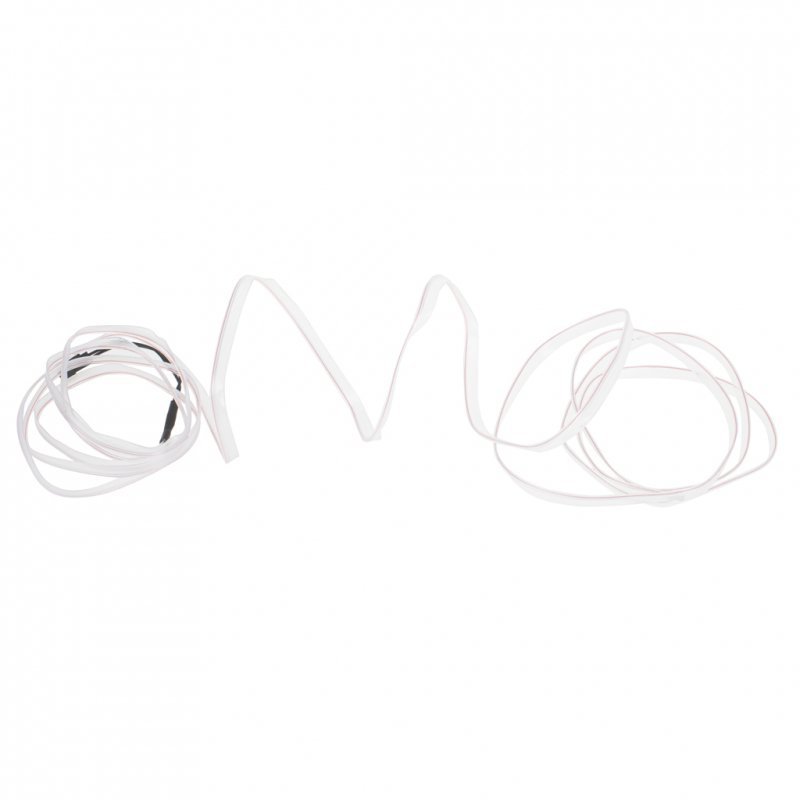 Oświetlenie ambientowe LED do samochodu / auta USB / 12V taśma 5m biała