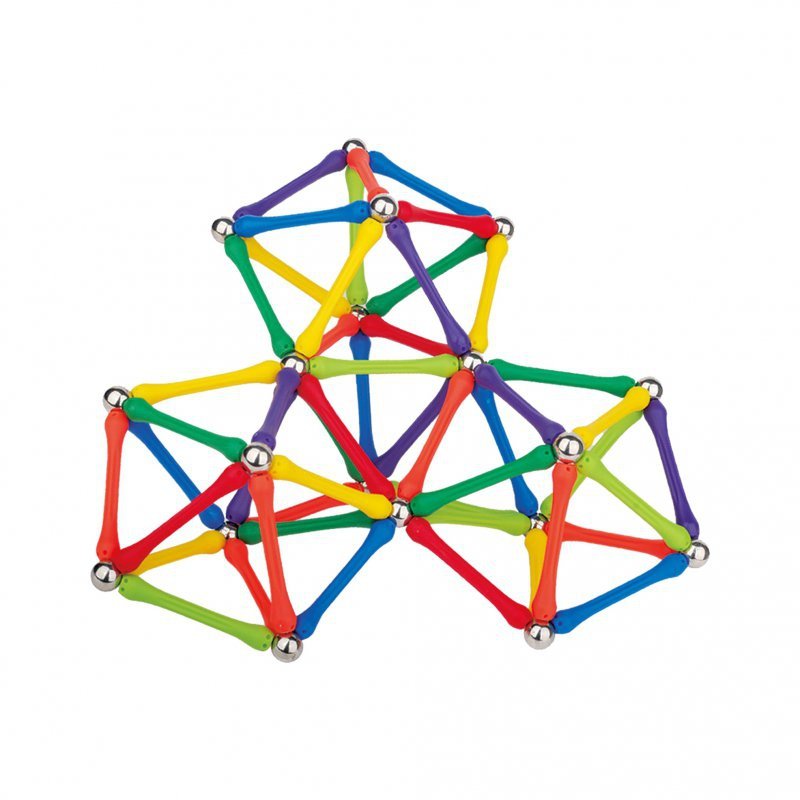 WOOPIE Magnetic Construction Blocks Creative Puzzle 180 pcs.