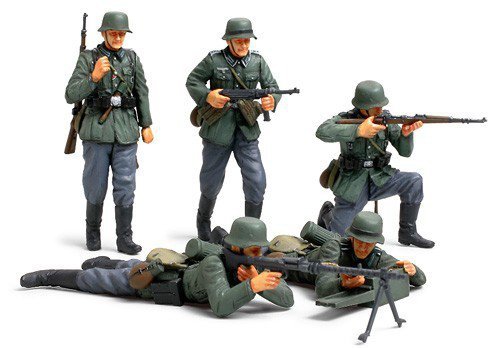 Tamiya Model plastikowy German Infantry Set (French Campaign)