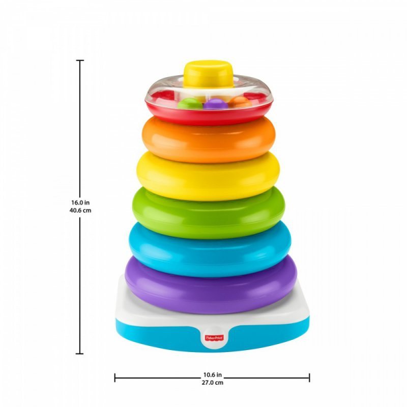 Fisher Price Gigapiramidka z kółek