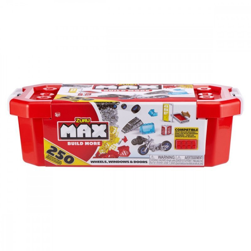 ZURU Max Build Zestaw akcesoriów 250 klocków