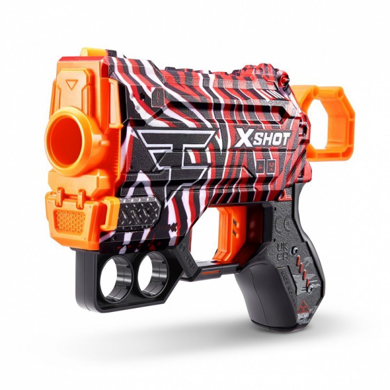 ZURU X-Shot Wyrzutnia Skins Menace Faze 4 strzałki