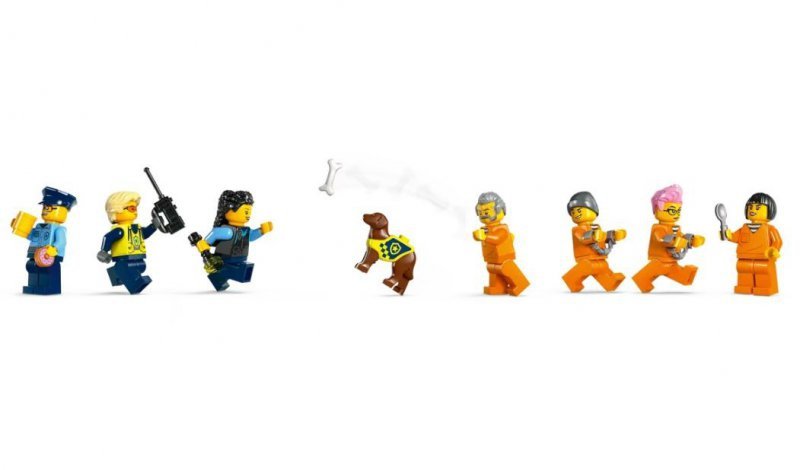 LEGO Klocki City 60419 Policja z Więziennej Wyspy